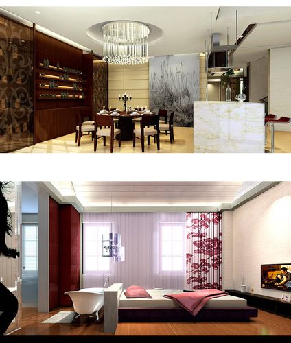 北京室内装修设计师平面效果施工图毛坏旧房改造设计现代简欧简美
